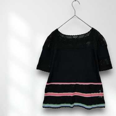 E5818 [Sonia Rykiel] Cotton T-shirt 100% cotton B… - image 1