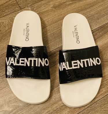 Valentino VALENTINO MIRELLA BLACK SLIDES - image 1