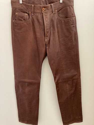 Gap Gap 1969 Brown Leather Pants