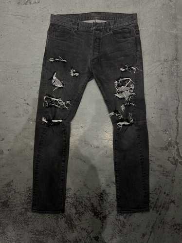 Balmain AW13 by Decarnin Distressed Denim