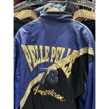 Pelle Pelle embellished full deals zip up bomber jacket with hood hoodie 4XL