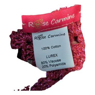 Rose Carmine Knitwear