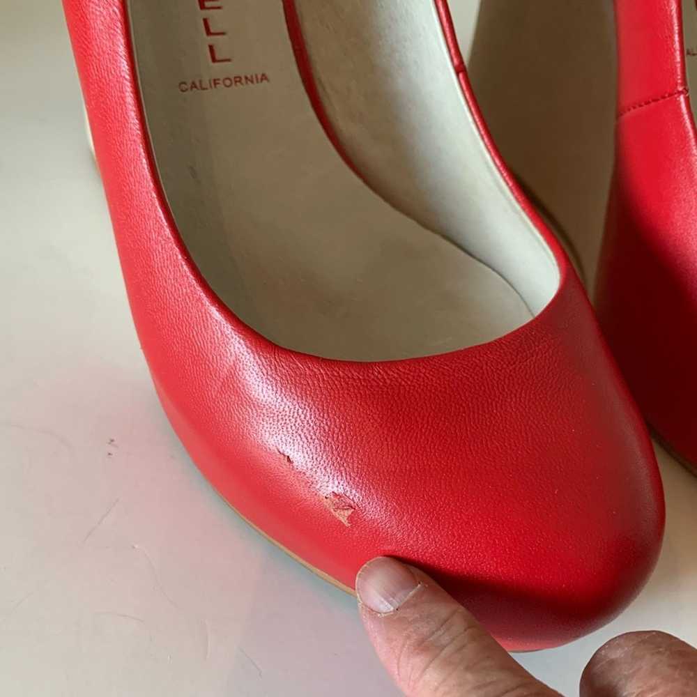 Jeffrey Campbell Jeffrey Campbell red wedge heels… - image 4