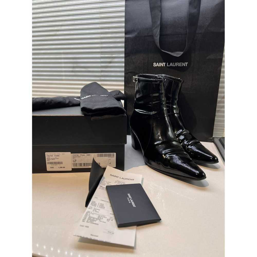 Saint Laurent Vinyl boots - image 3