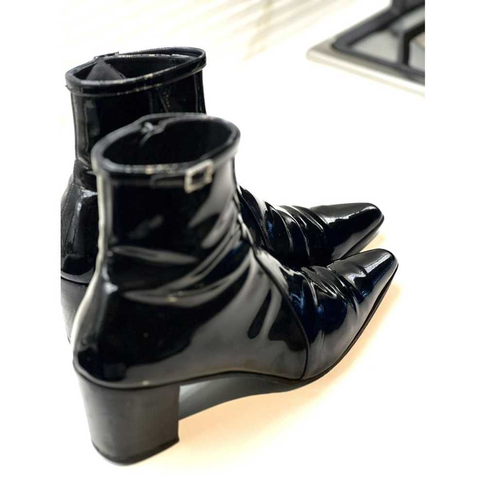 Saint Laurent Vinyl boots - image 8