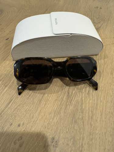 Prada Tortoise Rectangular Prada Glasses