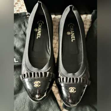 CHANEL マトラッセ バレリーナ 38 シャネル バレリーナ サイズ38 G38986 (CHANEL/フラットシューズ