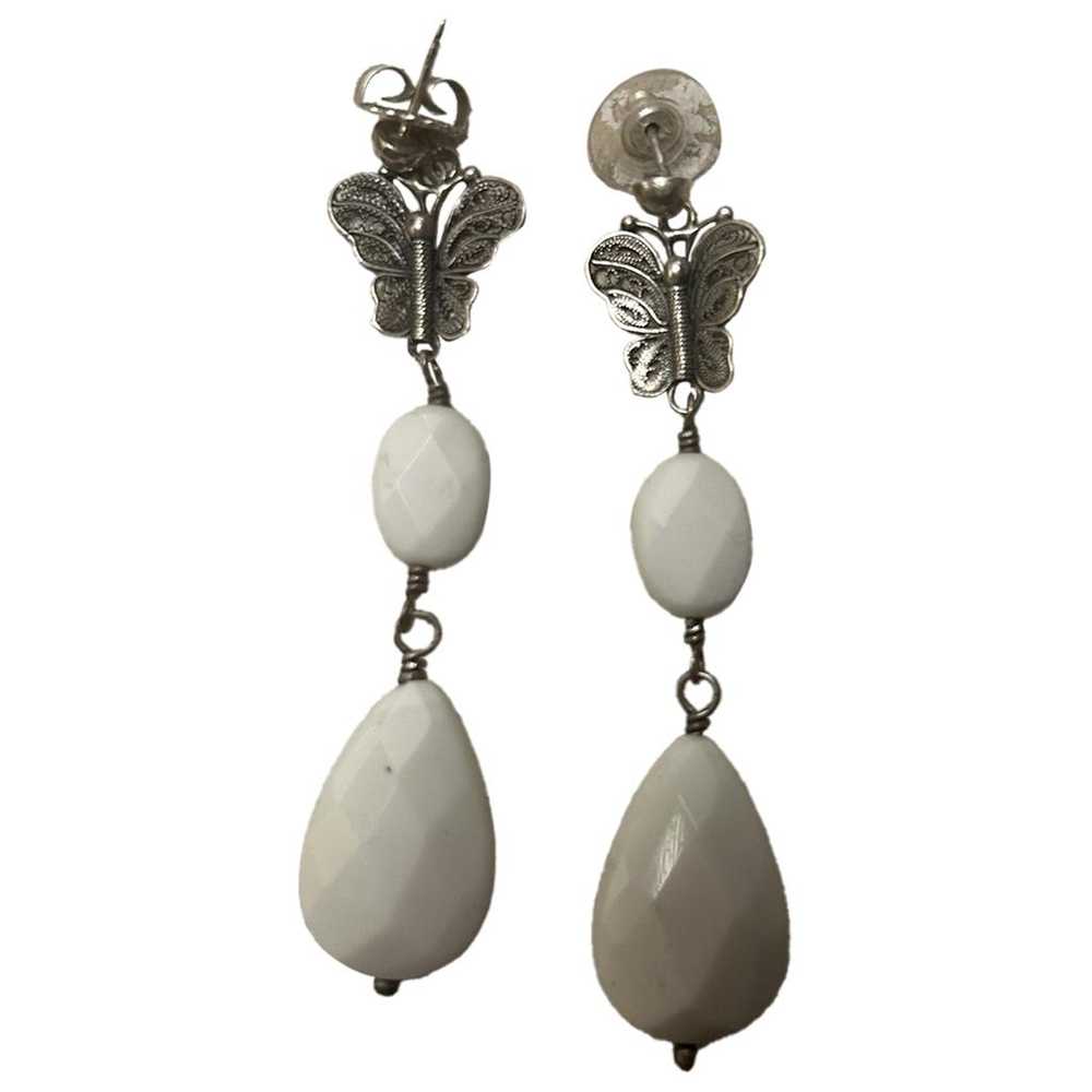 Yvone Christa Silver earrings - image 1