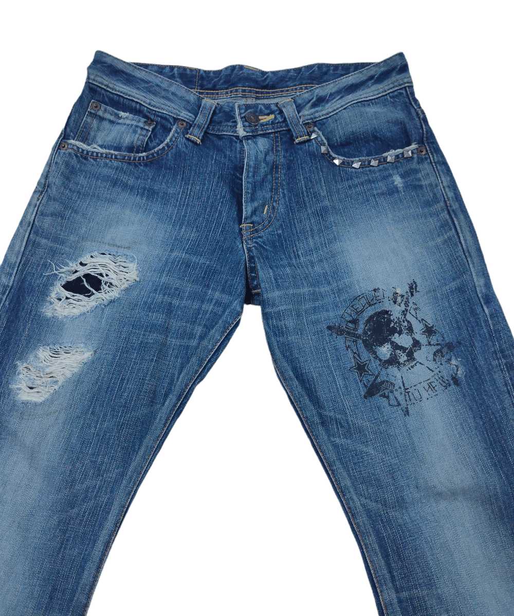 Distressed Denim × Edwin × Skulls Edwin Skull Stu… - image 9