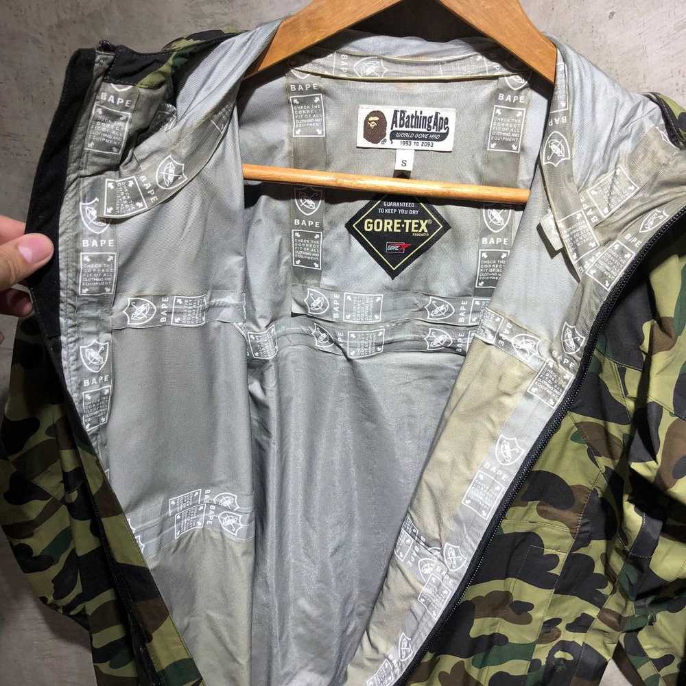 Bape BAPE Mountain sport Goretex Camo Windbreaker - image 7