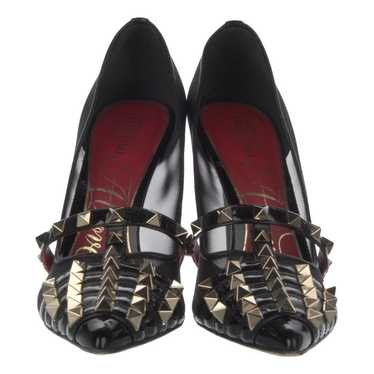 Valentino Garavani Rockstud cloth heels