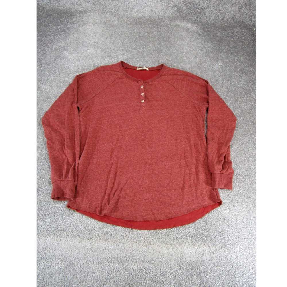 Madewell Madewell Shirt Womens Medium Ribbed Swee… - image 1