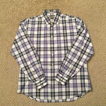 Express Express Button Up Shirt Mens Medium Purpl… - image 1