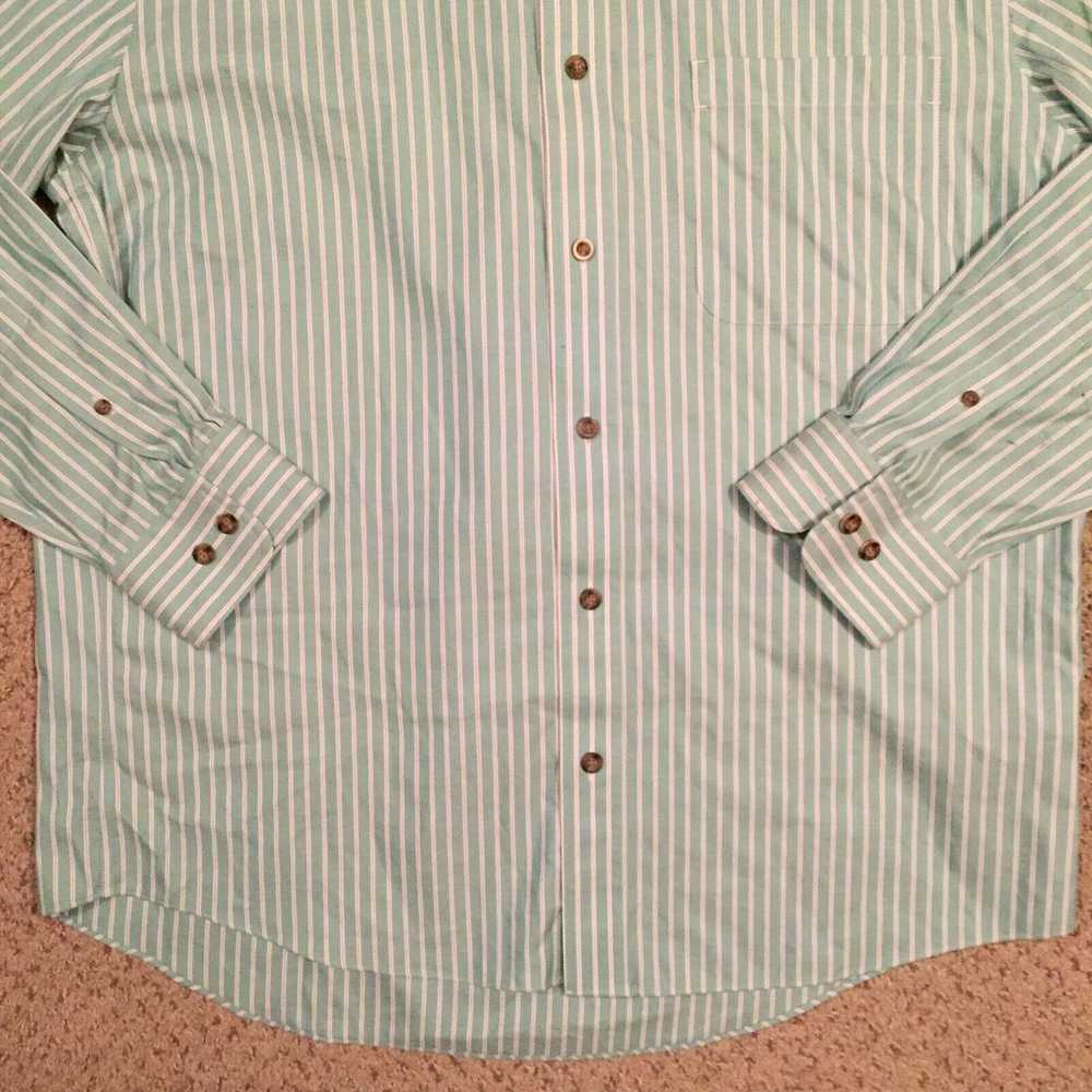 Vintage Cabela's Button Up Shirt Mens Large Green… - image 3