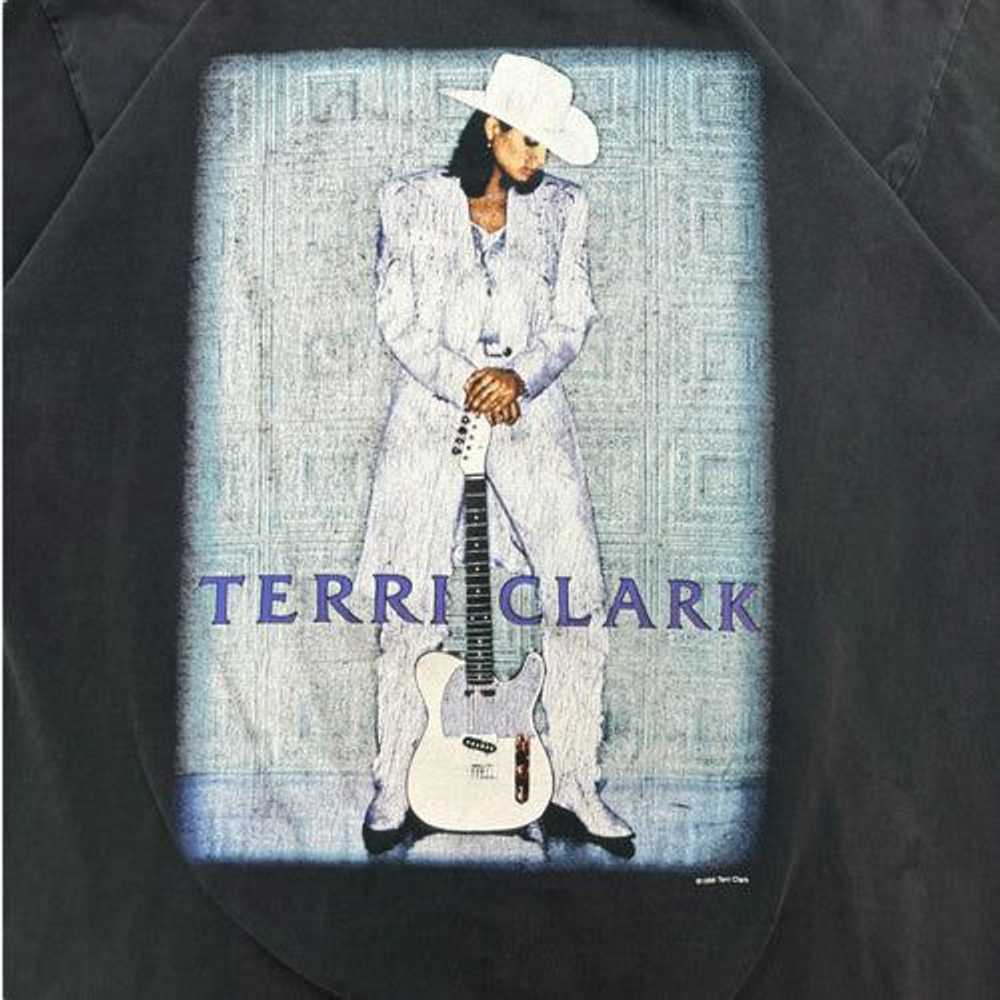 Vintage 1998 Terri Clark How I Feel Tour Tee - image 3