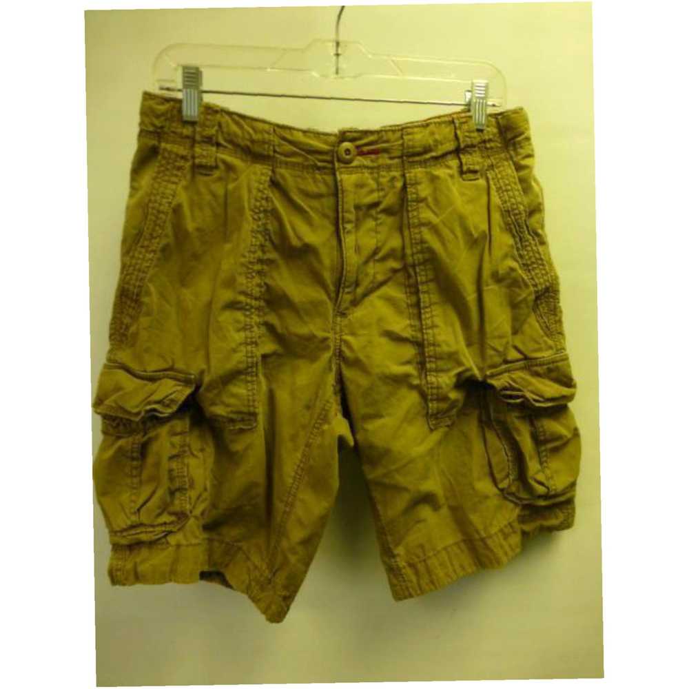 Vintage mens AEROPOSTALE khaki CARGO utility shor… - image 1