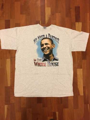 Streetwear × Vintage Rare President Obama tee - image 1