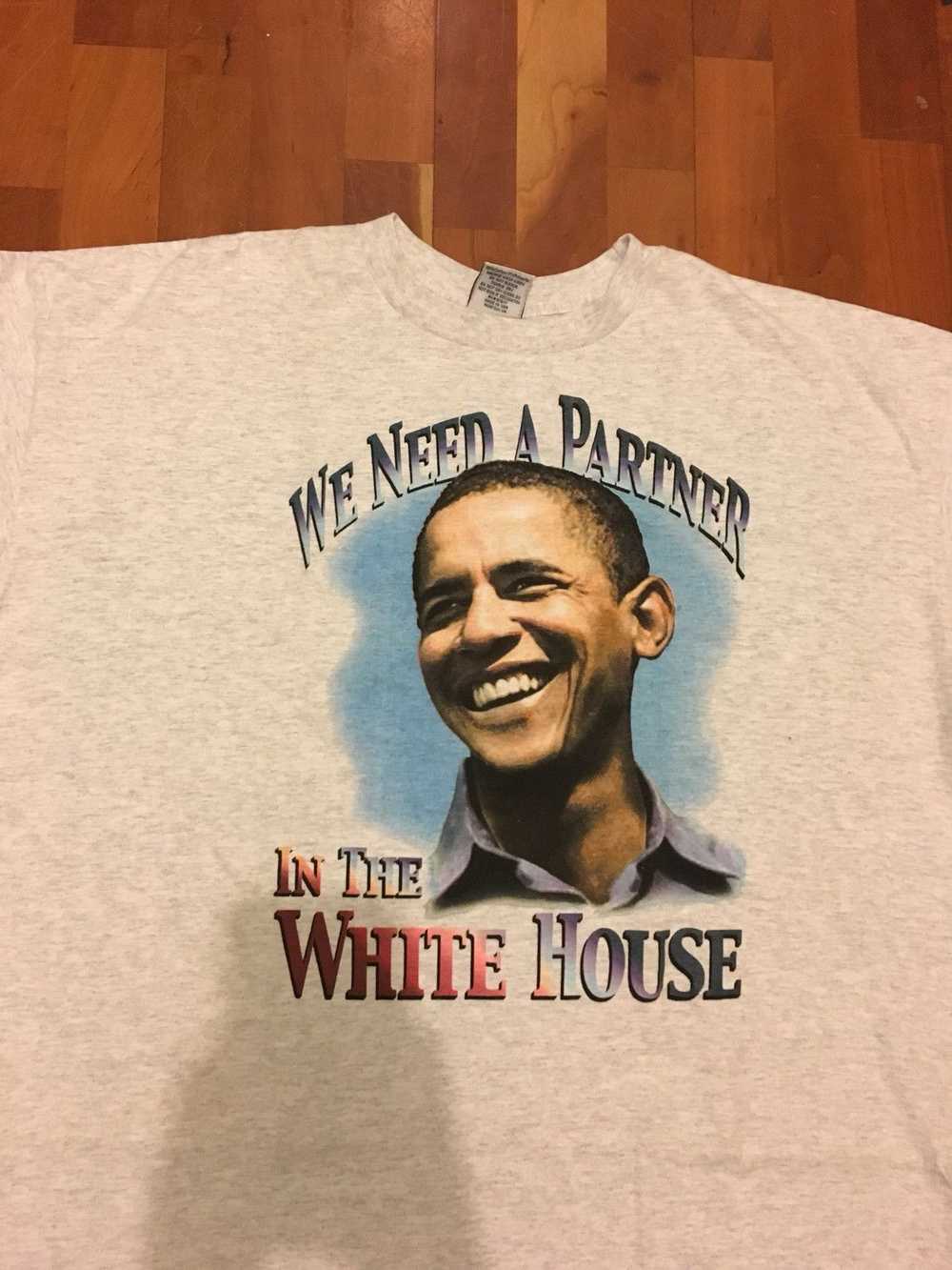 Streetwear × Vintage Rare President Obama tee - image 2