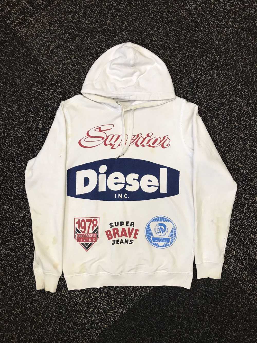 Diesel × Streetwear × Vintage VINTAGE DIESEL SWEA… - image 1