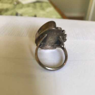 Vintage, handmade native American ring - image 1