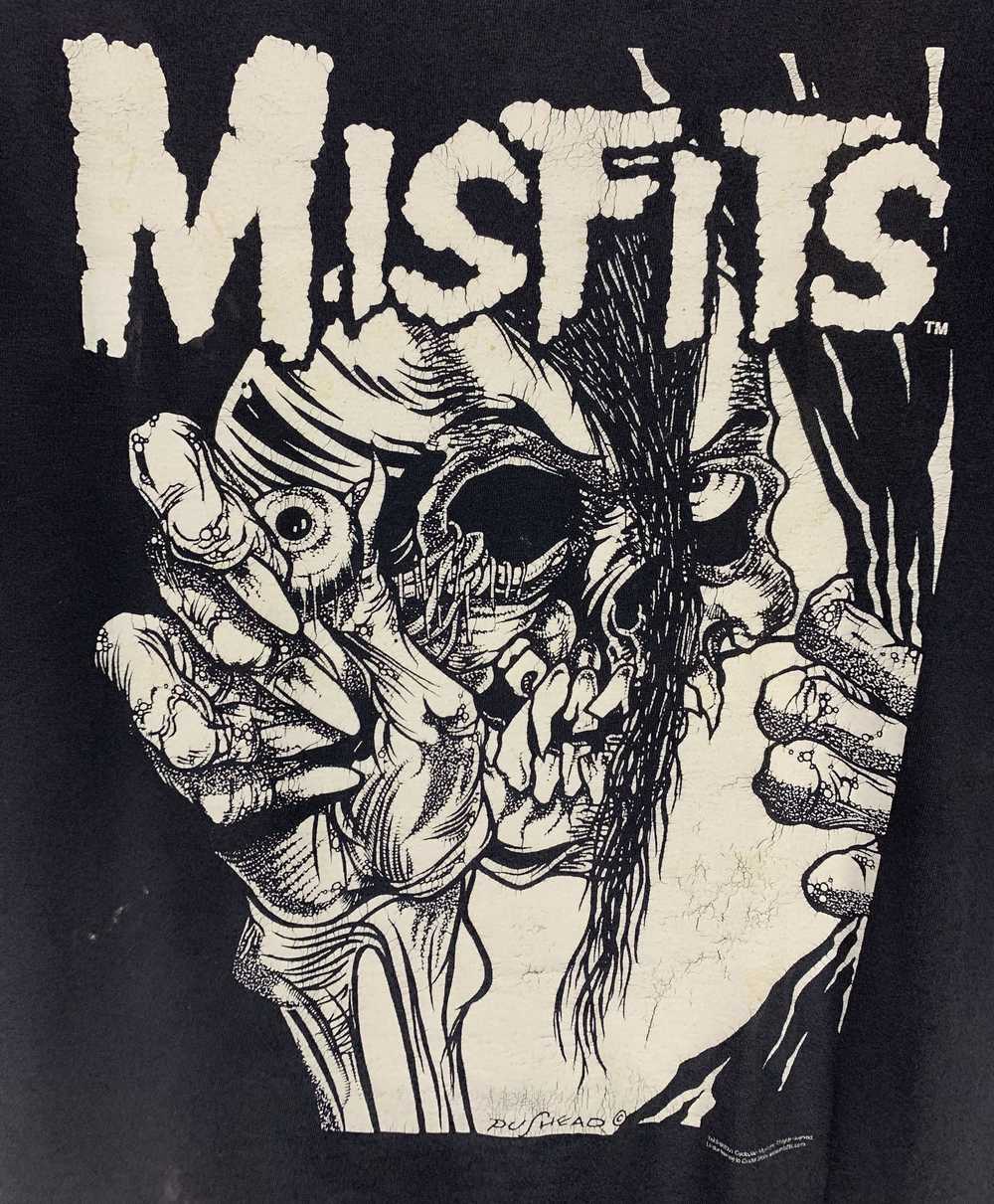 Band Tees × Tour Tee × Vintage Misfits Pushead mo… - image 3