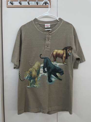 Vintage Vintage 90s Wildlife Animals Tee - image 1