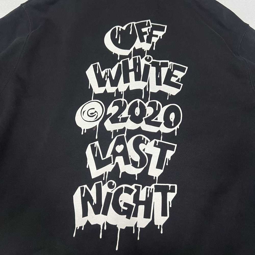 Off-White OFF-WHITE 2020 Last Night Zip-Up Hoodie - image 4