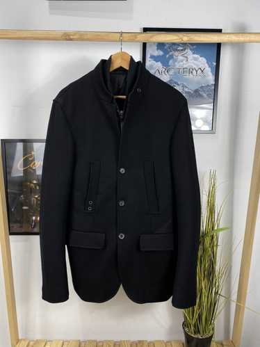 Neil Barrett Neil Barrett wool and nylon pea coat 