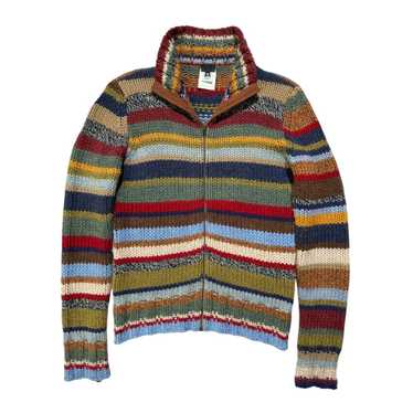 Dolce & Gabbana Archive multicolor striped chunky… - image 1