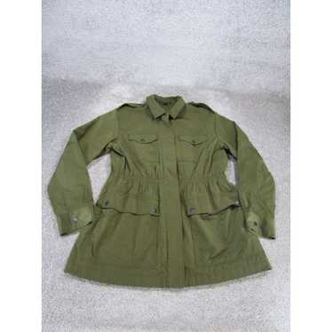 Theory Theory Jacket Womens Large Military Midlen… - image 1