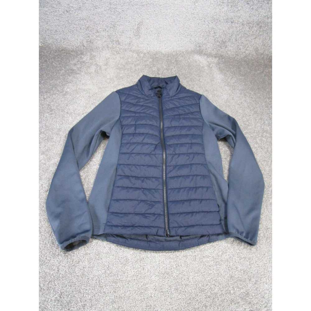 Barbour Barbour Jacket Womens 4 Blue Puffer Salwa… - image 1