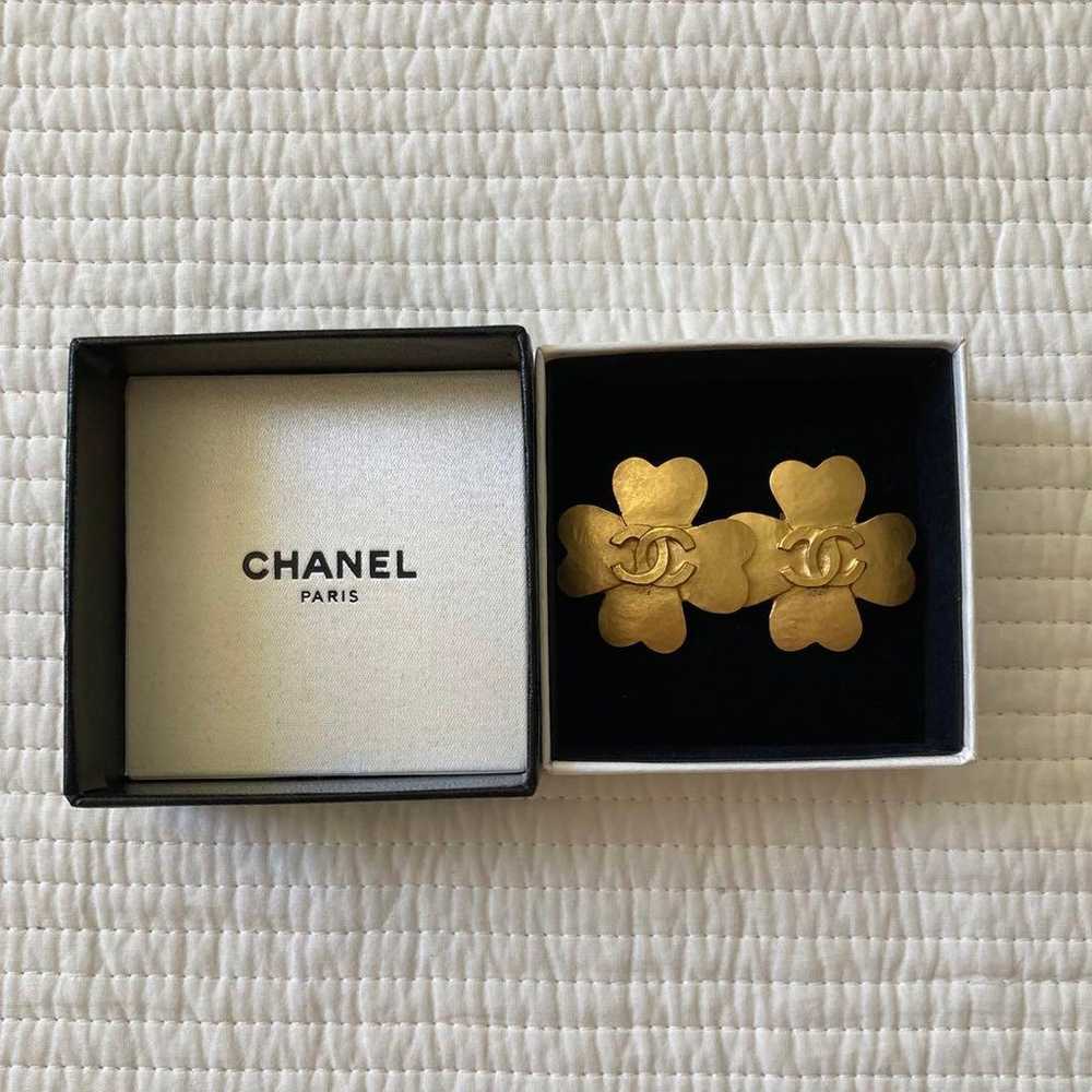 Chanel Earrings Coco Mark Chanel - image 8