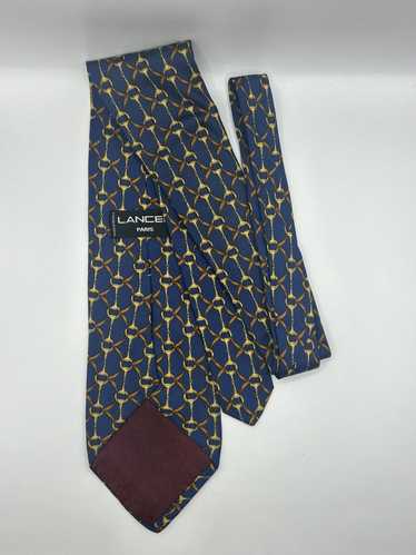 Lancel Lancel Paris Monogram Logo Silk Tie