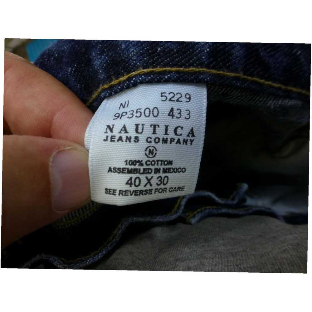 Nautica NAUTICA Jeans Company thick blue denim Je… - image 8