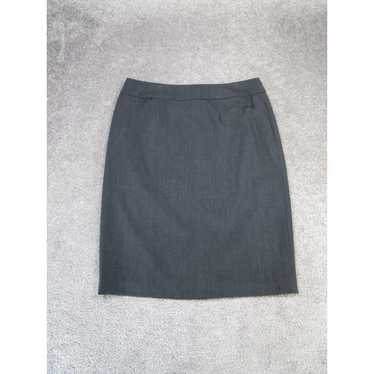 Calvin Klein Calvin Klein Skirt Womens 10 Gray Po… - image 1