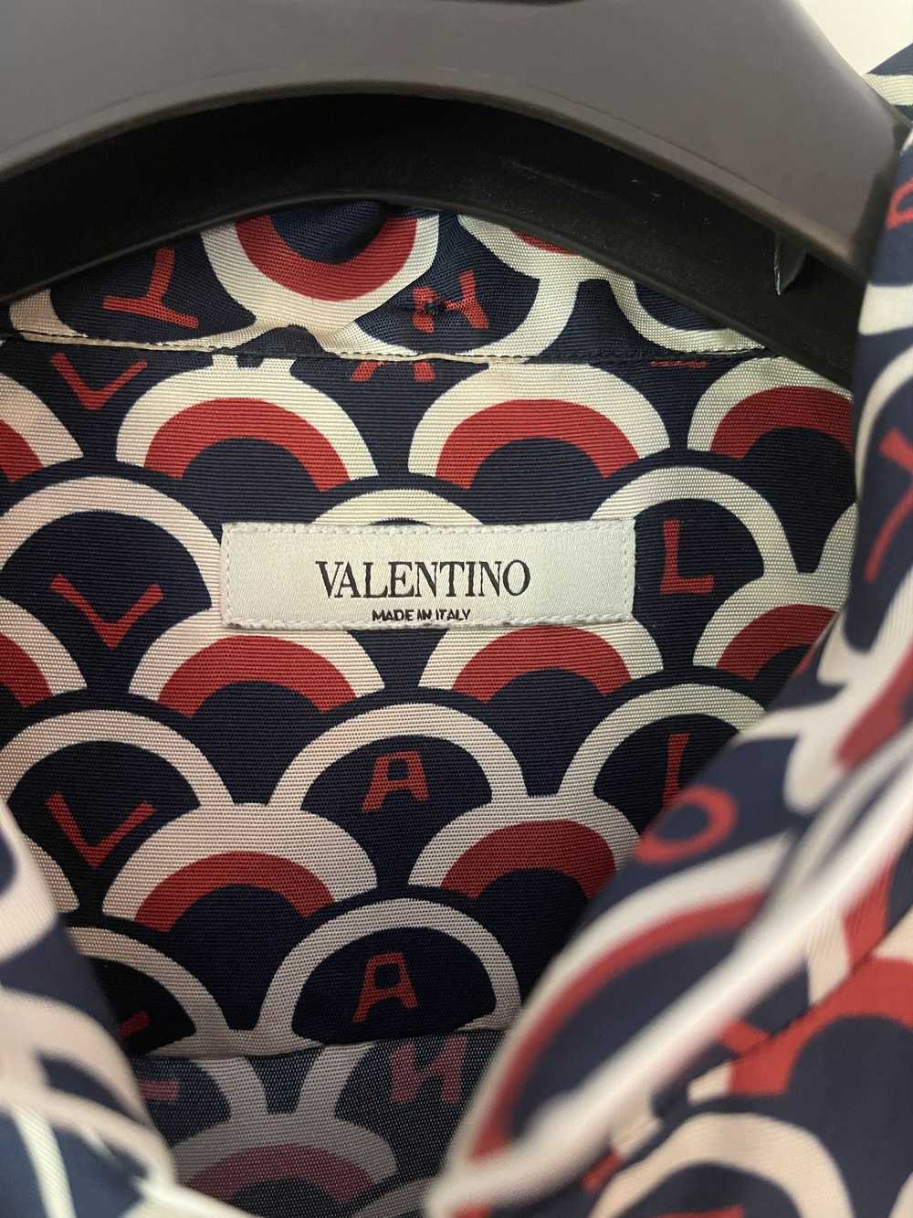 Valentino Scale print silk long sleeve - image 8