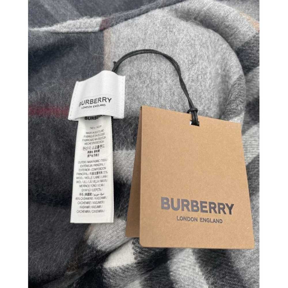 Burberry Cashmere cape - image 2