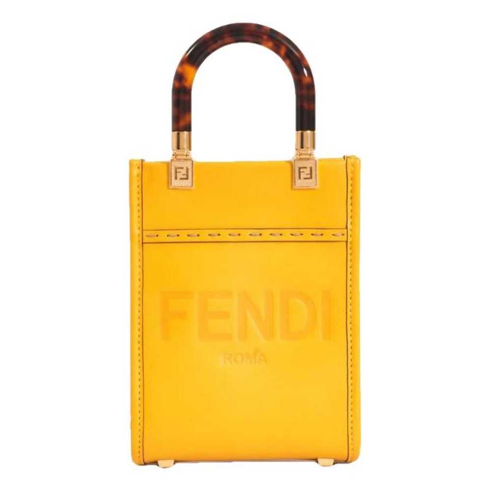 Fendi Sunshine leather tote - image 1