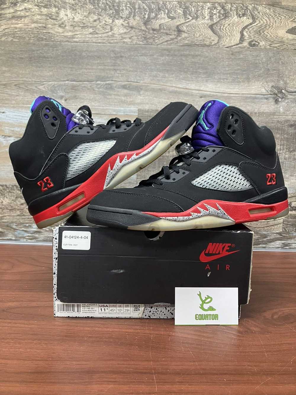 Jordan Brand × Nike Jordan 5 Retro Top 3 Size 11.5 - image 1