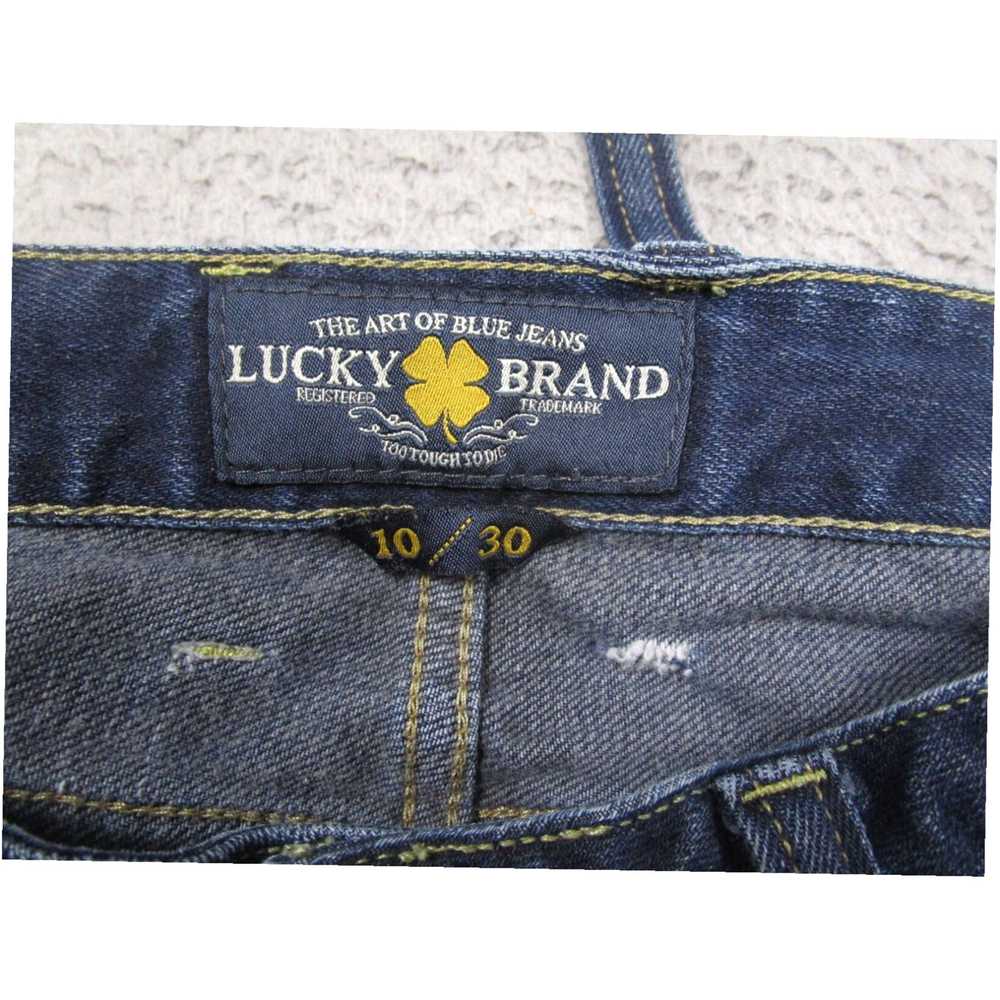 Lucky Brand Lucky Brand Women's Blue Distressed M… - image 4