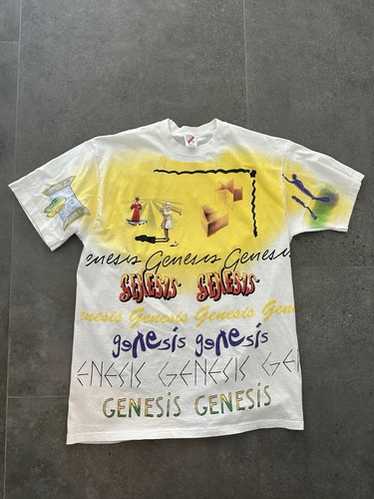 Genesis Tour 92 Tシャツ Vintage Genesis Merch T-shirt 1992 Tour Double Side - Etsy