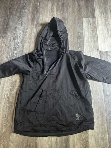 Octobers Very Own OVO BLACK REFLECTIVE WINDBREAKER