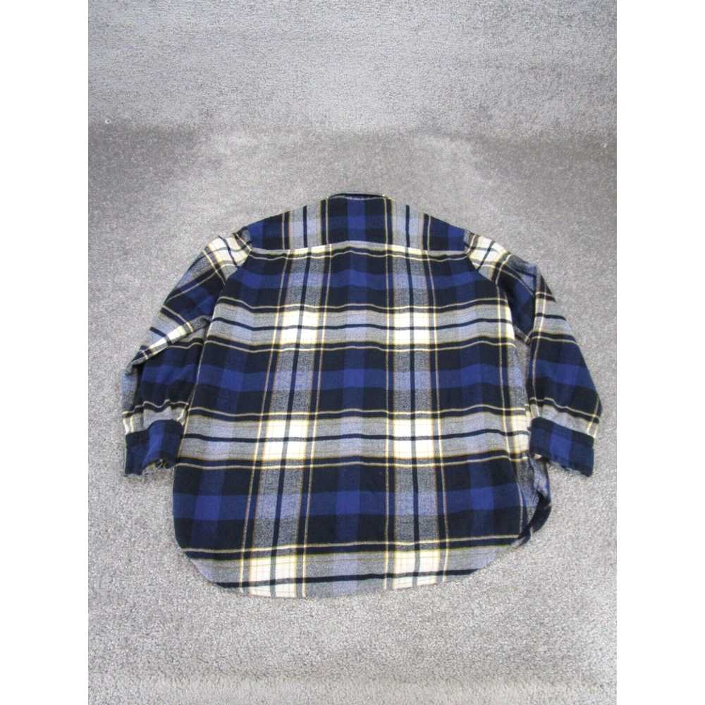 Madewell Madewell Shirt Womens Small Flannel Flap… - image 3