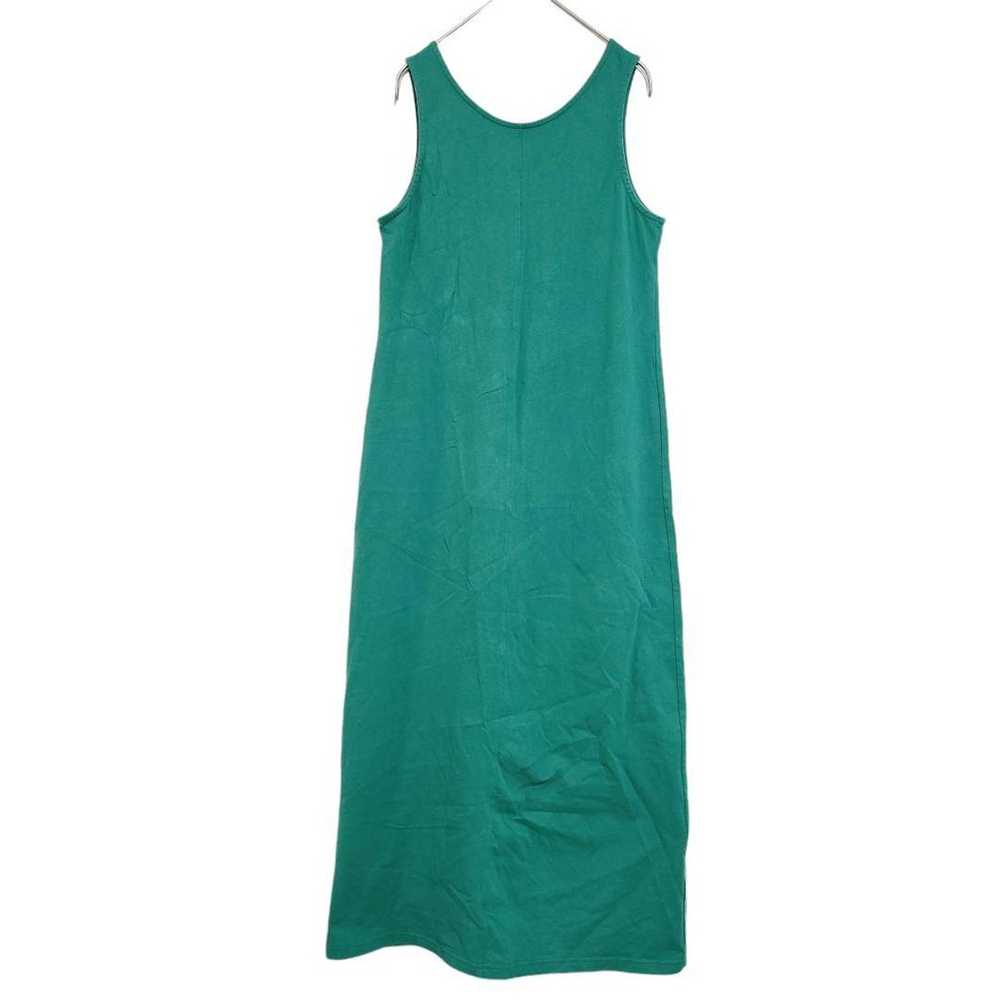 【GU】Long One-Piece Dress/Sleeveless/V-Neck/Bright… - image 2