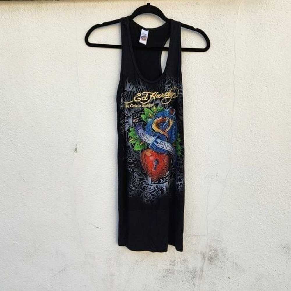 Vintage RARE Y2K Ed Hardy Women "Death is Certain… - image 4