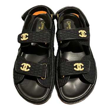 Chanel Dad Sandals tweed sandal - image 1