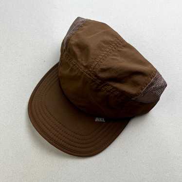 Rei REI Hat Cap 5 Panel Brown Mesh Lightweight Ou… - image 1