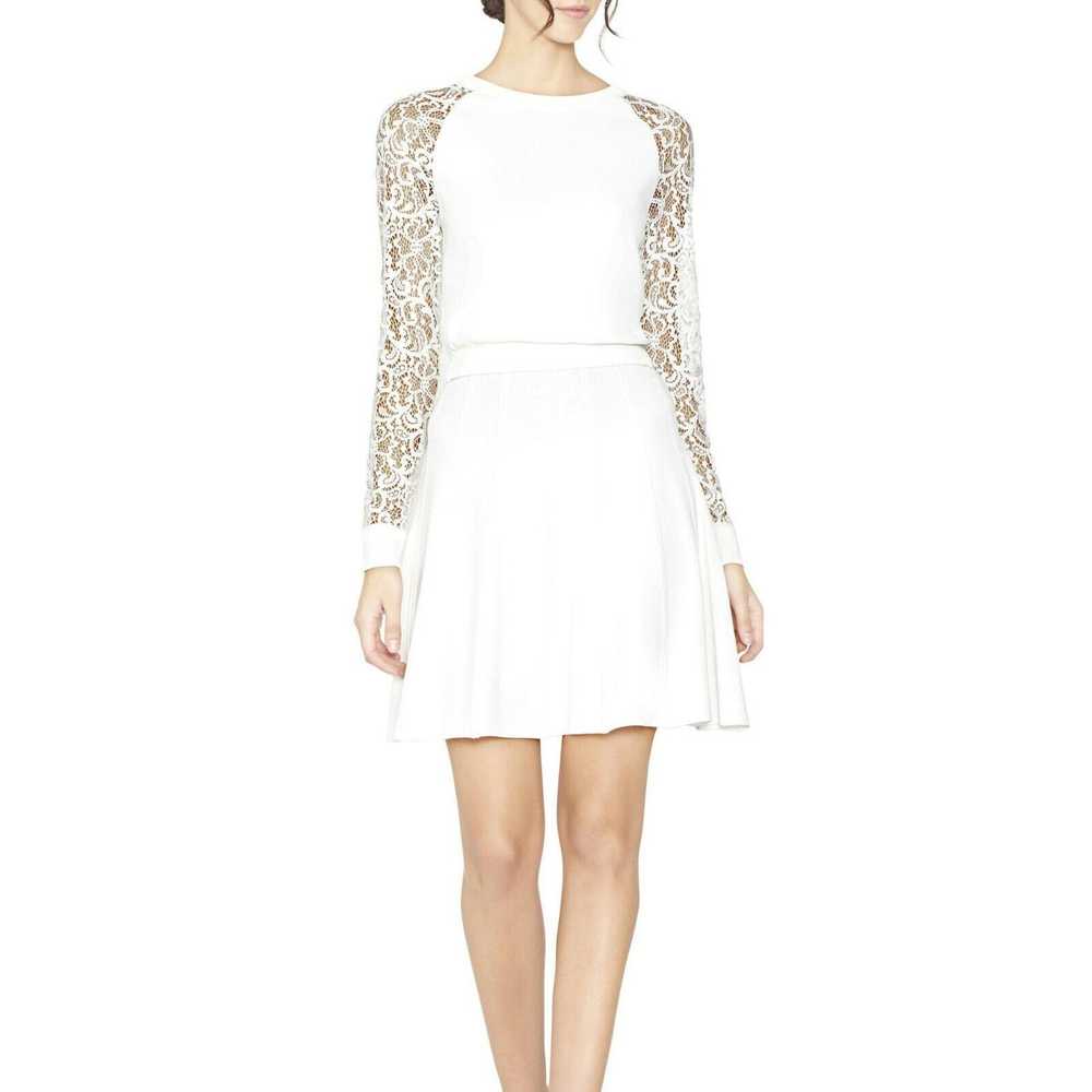 Alice + Olivia Blake Lace Sweater Dress - image 1