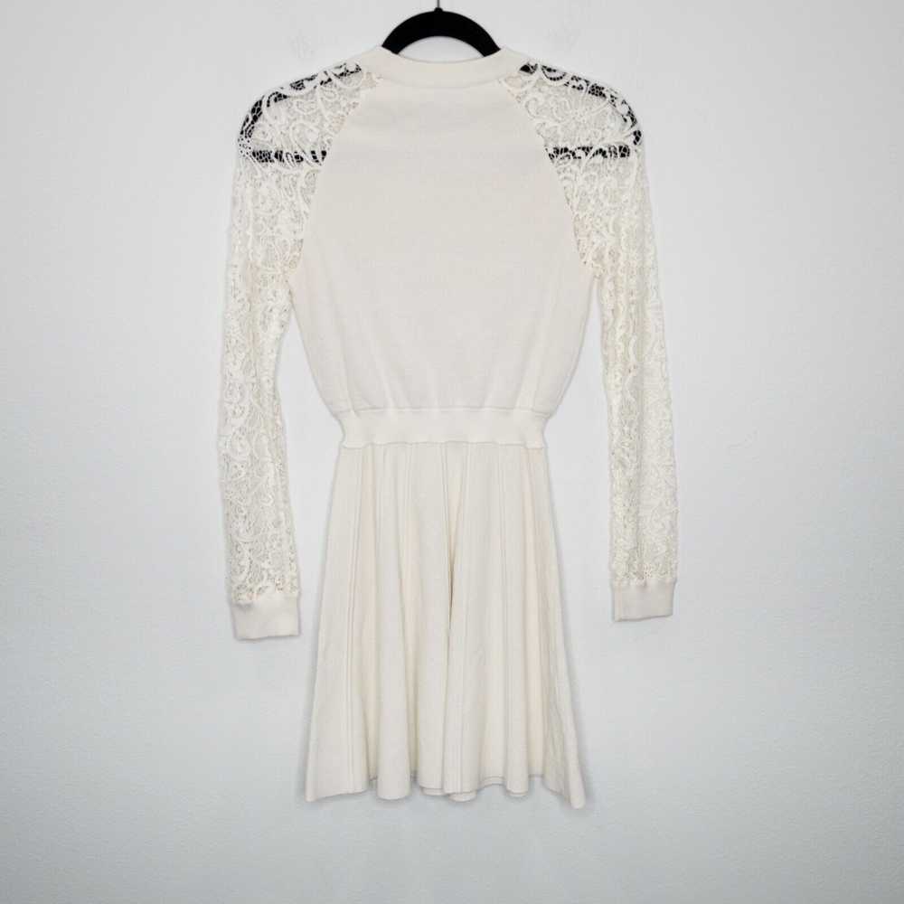 Alice + Olivia Blake Lace Sweater Dress - image 5