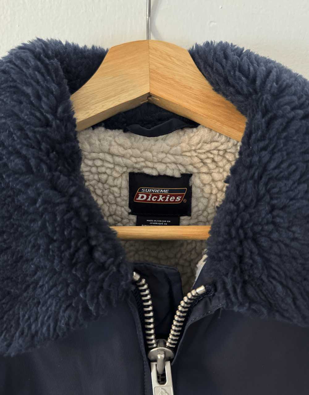 Supreme Supreme Dickies Sherpa Work Jacket Navy M - image 4